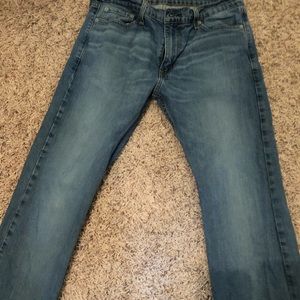 Mens Levi 513 Slim Straight Jeans 32x30